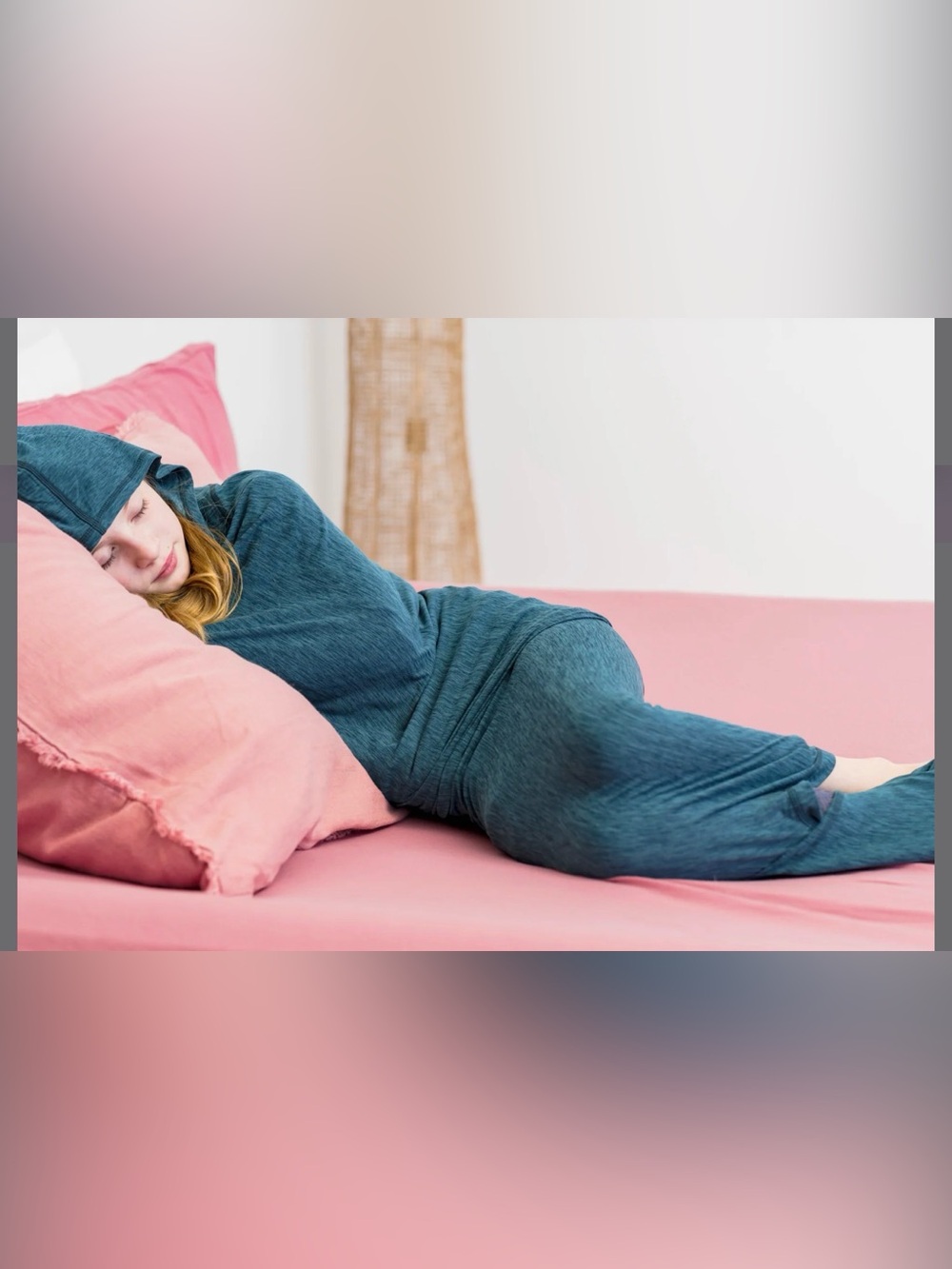Hug Sleep Kids Hooded Sleep Pod Tween Size 10-14 Turquoise ADHD ASD Calm Sensory